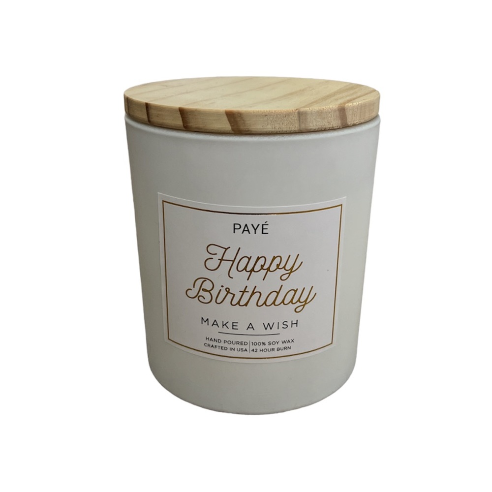 NWOT Payé ‘Happy Birthday’ Candle